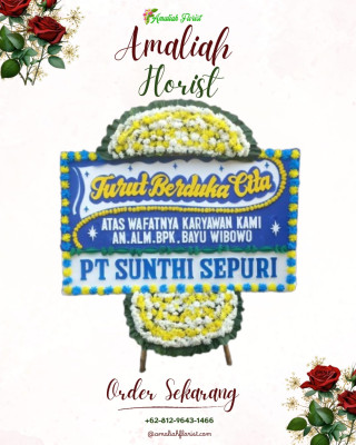 Papan Bunga Duka di Pringgasela