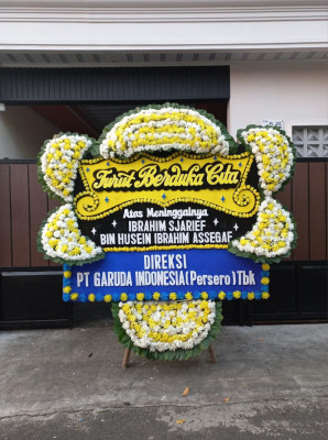 Papan Bunga Duka di Pringgasela